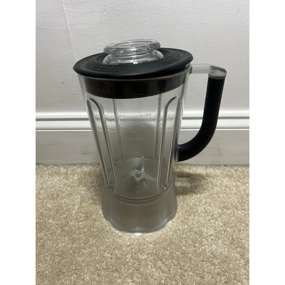 Kitchen Aid 6 Cup/ 48oz Plastic Blender Replacement Pitcher with Lid